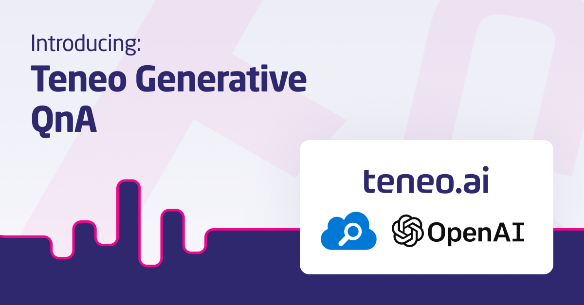 Teneo together with OpenAI and Azure