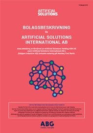 Artificial Solutions Cover