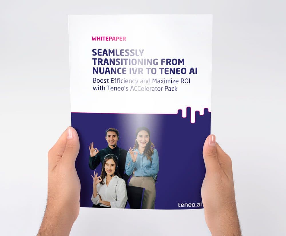 Seamlessly Transitioning from Nuance to Teneo AI