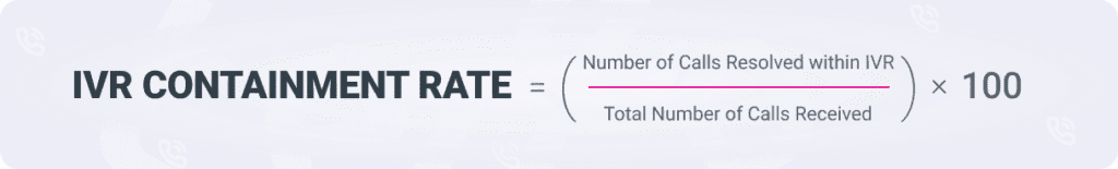 how to calculate containment rate in a call center? how to calculate containment rate in a call center?