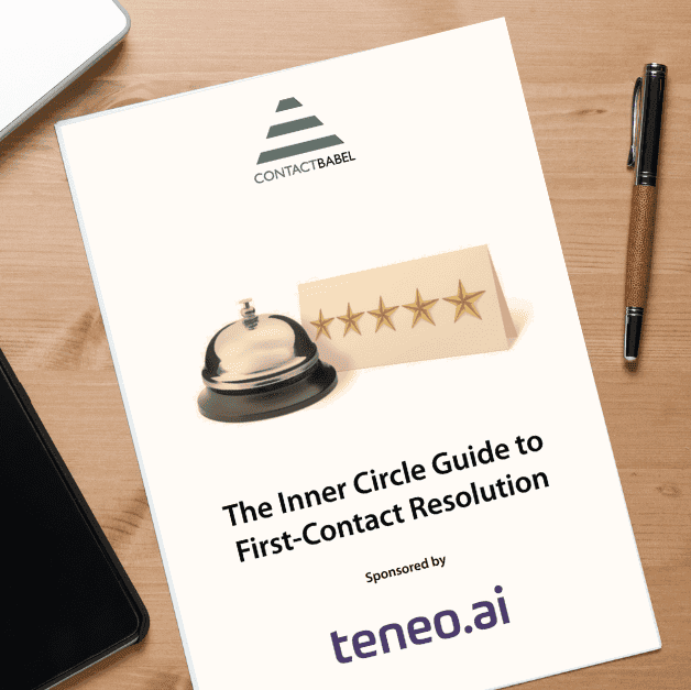 First Contact Resolutions Guide for the UK First Contact Resolutions Guide for the UK