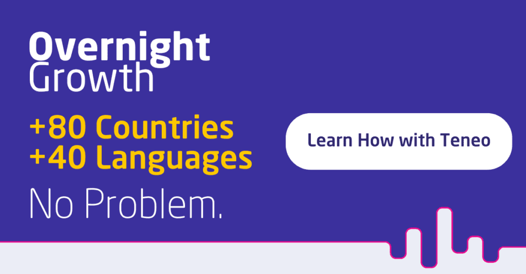 Overnight growth with Teneo AI agentless contact center Overnight growth with Teneo AI agentless contact center