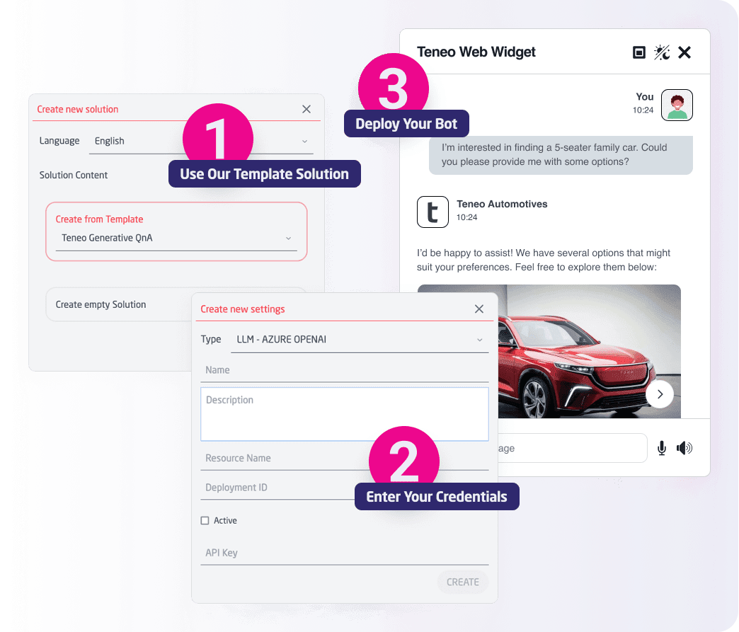Teneo Knowledge AI in 3 Steps Teneo Knowledge AI in 3 Steps