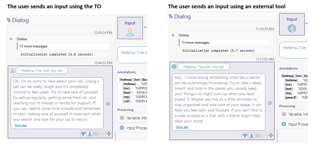 Real time testing in Teneo Real time testing in Teneo